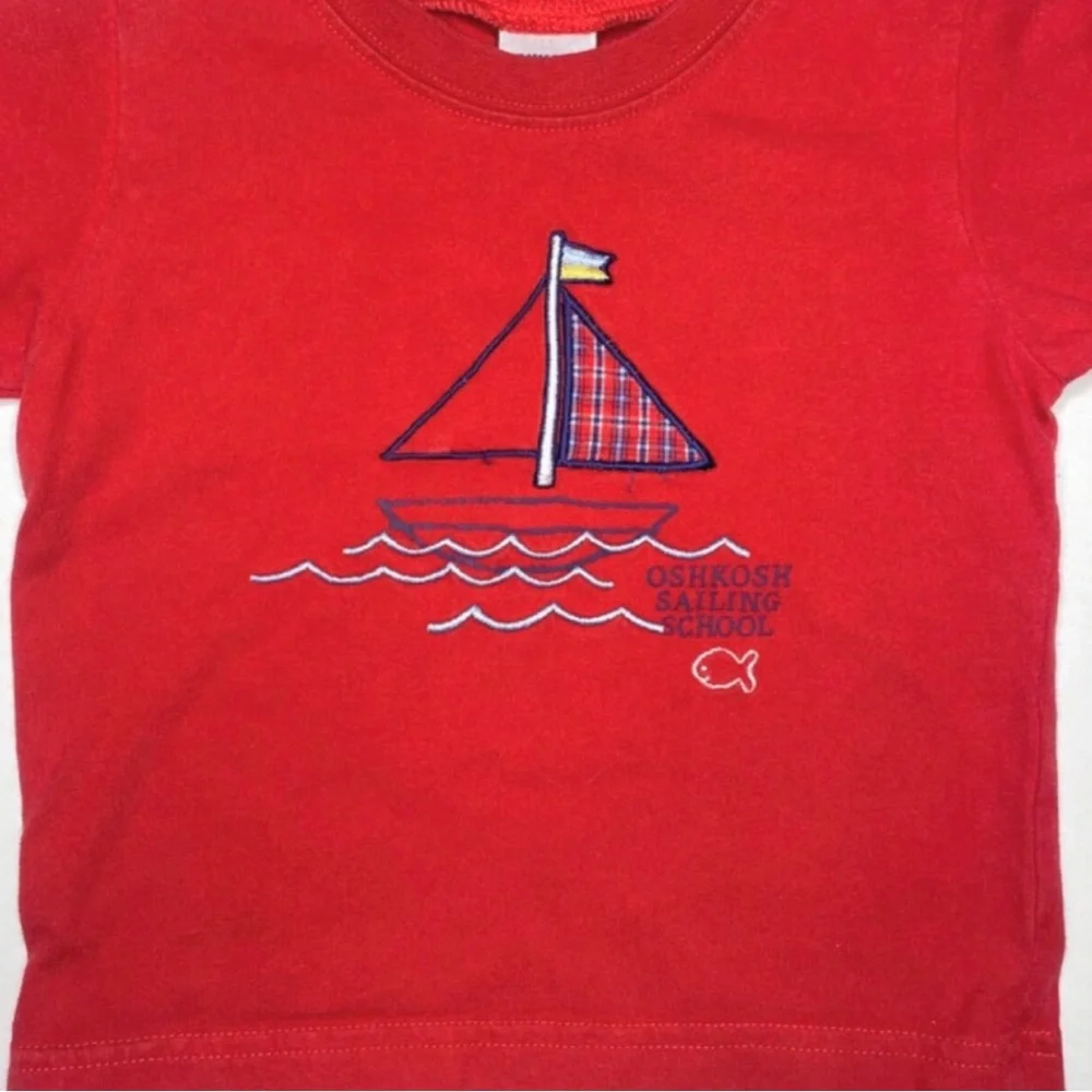 Vintage Oshkosh Sailboat‎ Tee